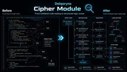 cipher module before after